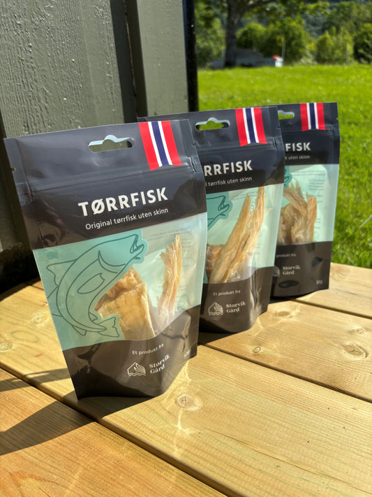 Tørrfisk i pose, 50 gram
